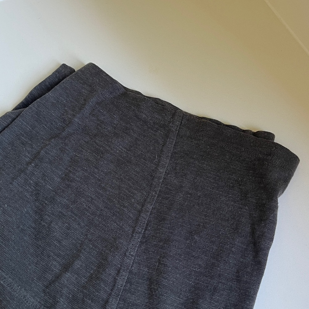 Eileen Fisher dark grey lantern pant - Picture 7 of 8